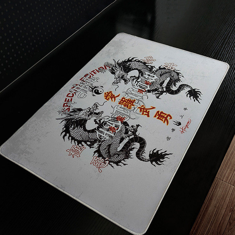 Retro Gaming Keyboard And Mouse - Retro Dragon Talisman Mouse Pad Evil