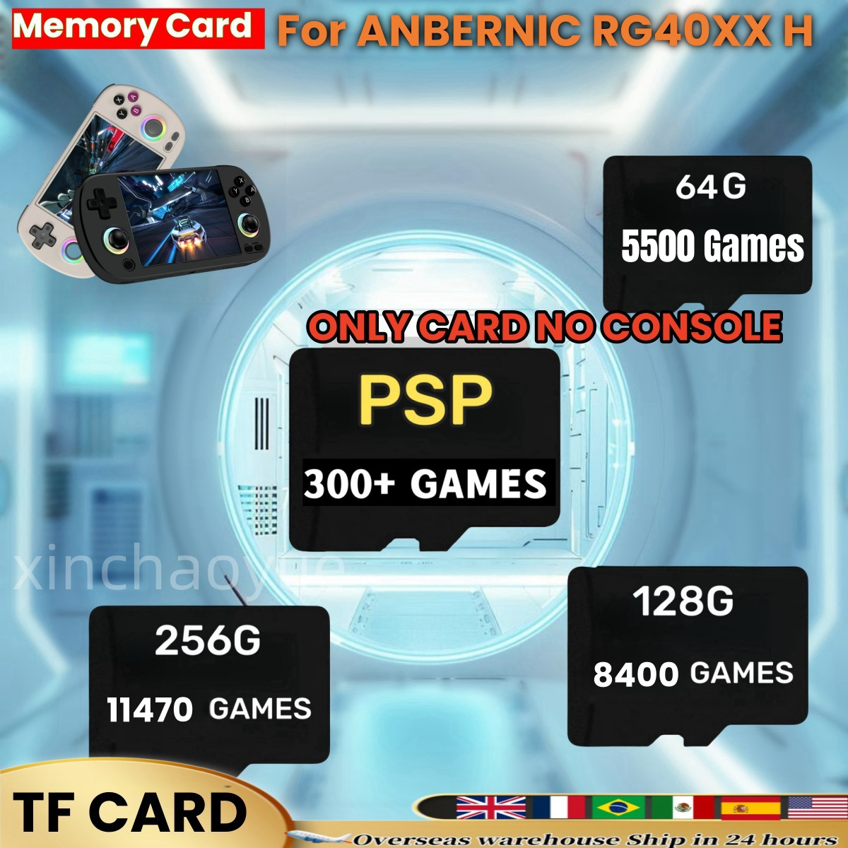 Retro Gaming Style - For Anbernic RG40XX H Game TF