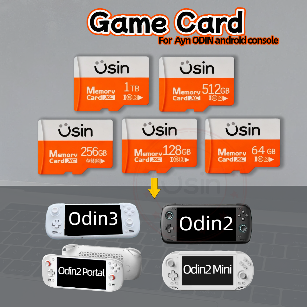 Retro Gaming Console Handheld - Game SD Card For Ayn ODIN3