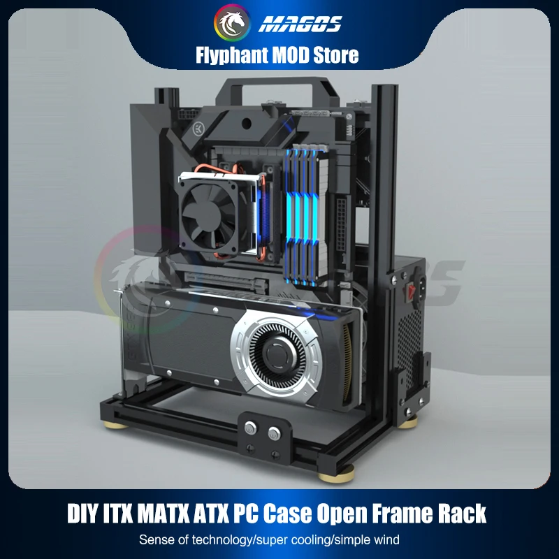 Retro Gaming Case - DIY Gamer Cabinet ITX MATX ATX