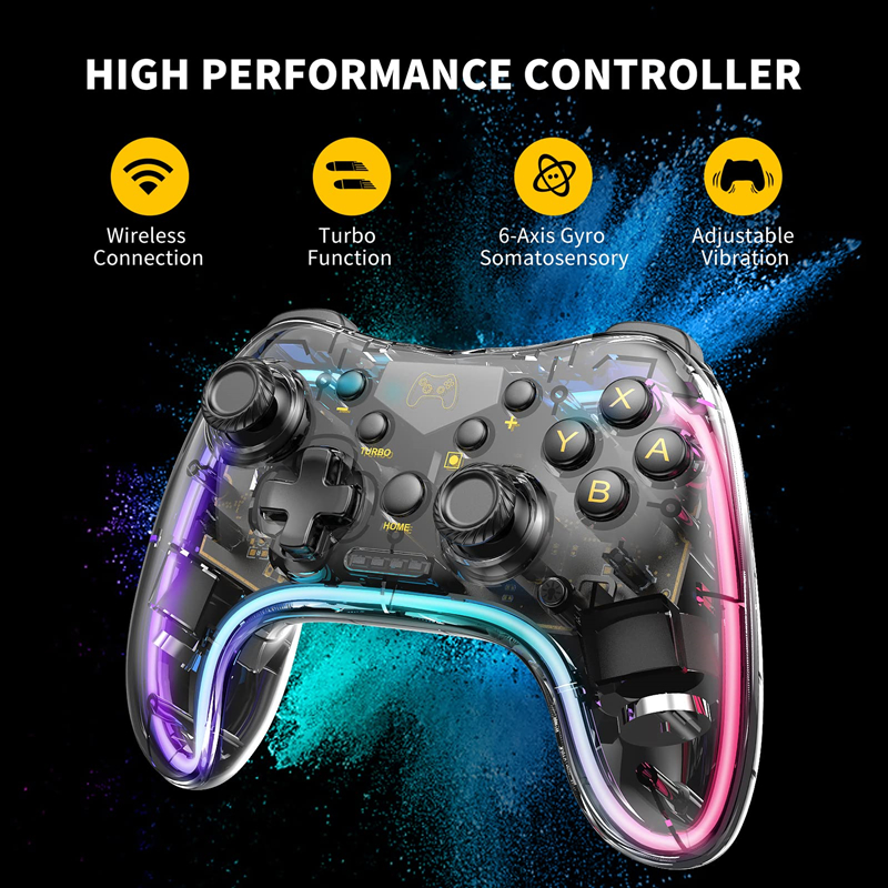 Retro Gaming Android - Wireless RGB Retro Gaming Controller for