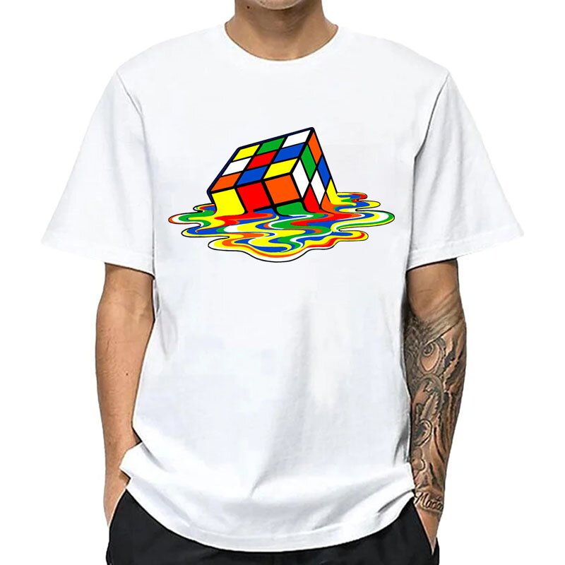 Retro Gaming Style - Summer Men's T-shirt High Quality Cotton