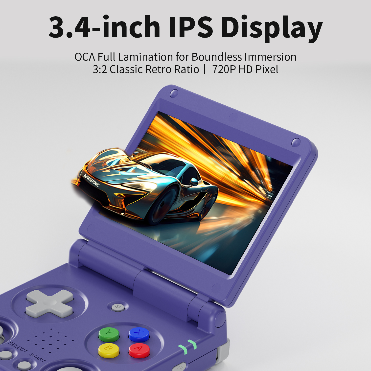 Anbernic RG34XXSP RG35XXSP Fli - Retro Gaming Console Handheld review and price