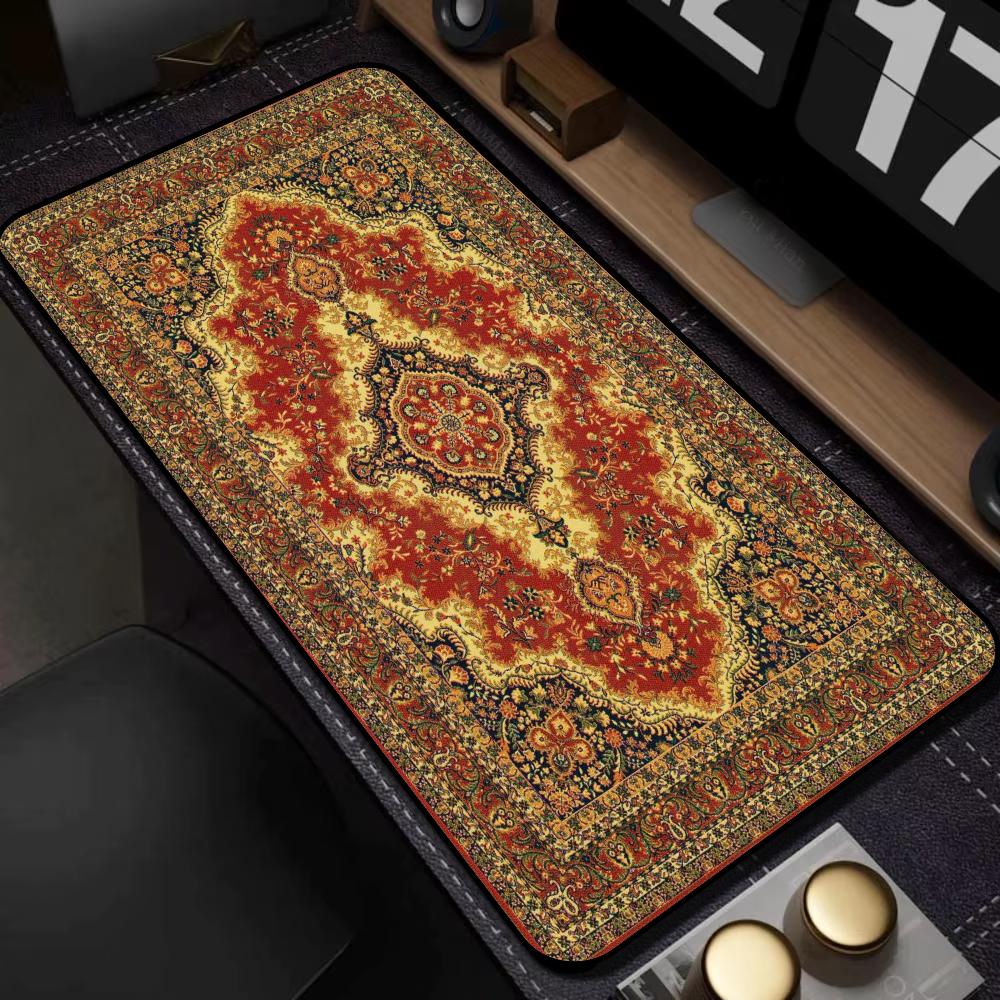 Vintage Persian Rug Pattern La - Retro Gaming Keyboard And Mouse review and price