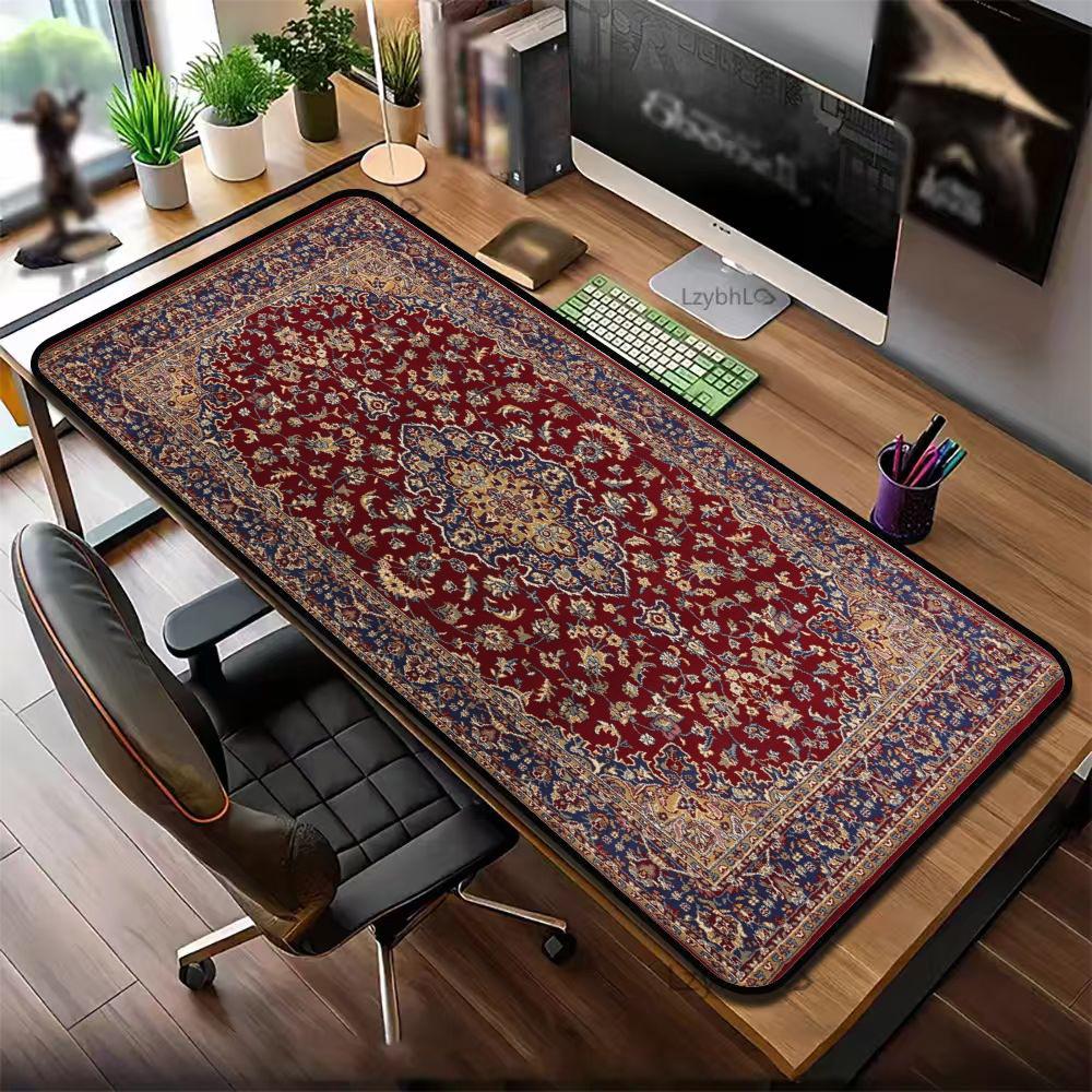 Vintage Persian Rug Pattern La - Retro Gaming Keyboard And Mouse review and price