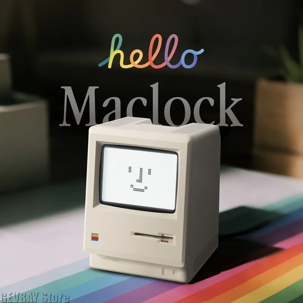 Maclock Retro Alarm Clock Crea - Retro Gaming Accessories review and price