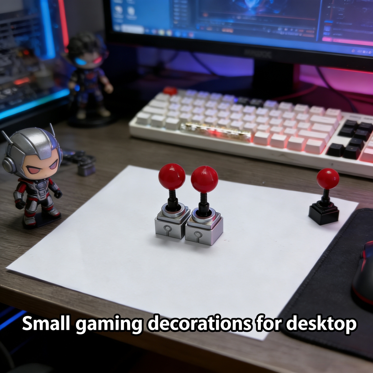 NEW Artisan Keycaps Game Rocke - Retro Gaming Accessories review and price