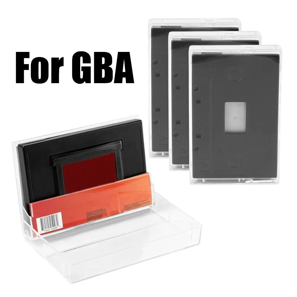Clear Game Cassette Storage Bo - Retro Gaming Accessories review and price
