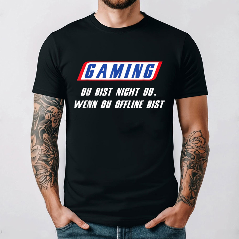 Funny German T Shirt Gaming Du - Retro Gaming Ideas review and price