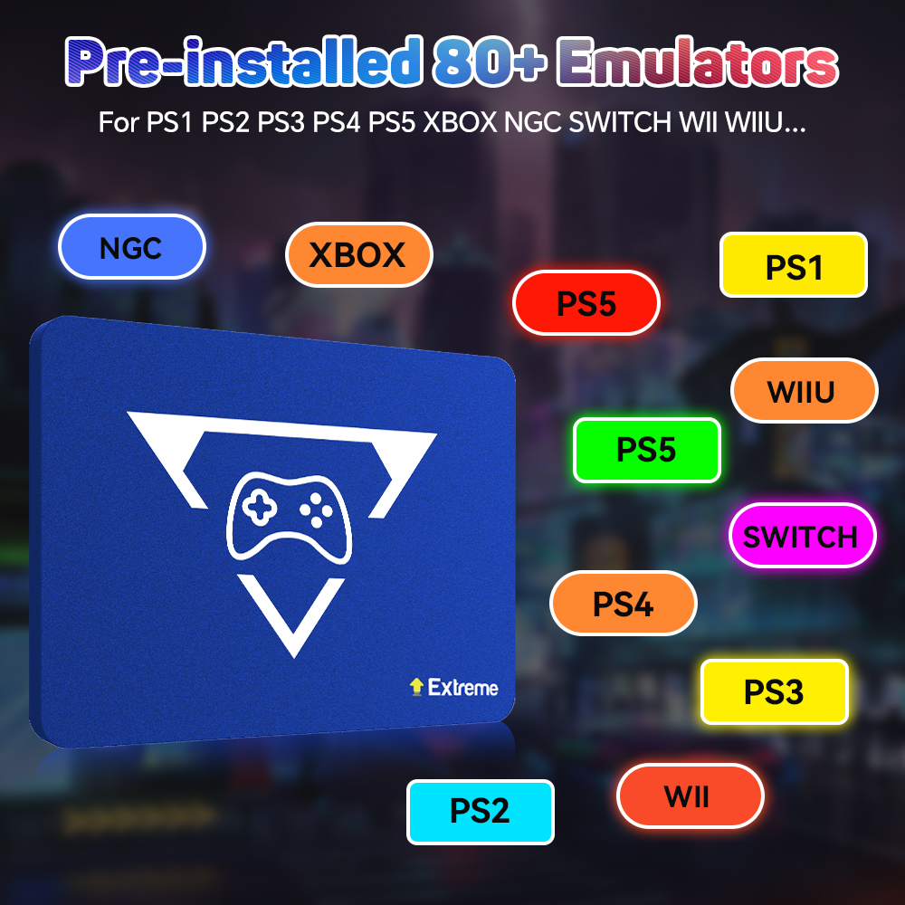 2TB Gaming Emulation Hard Driv - Retro Gaming Emulator review and price