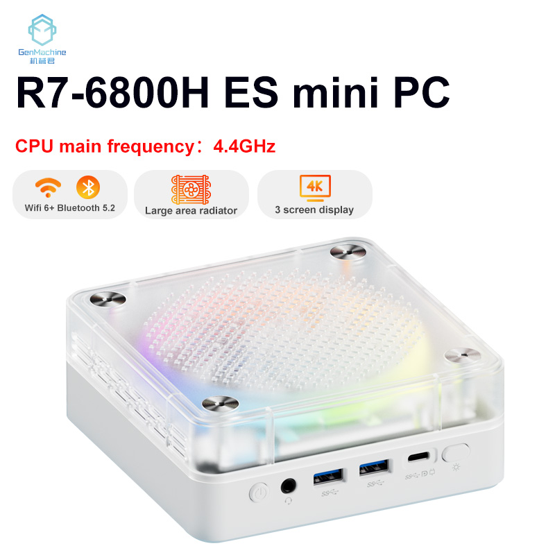 Genmachine AMD R7 Ryzen 7 6800 - Retro Gaming Mini Pc review and price