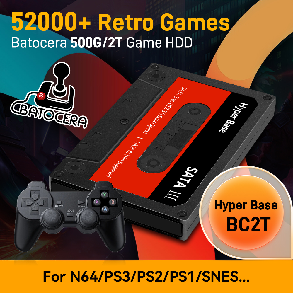 Batocera 500G/2T Emulator Game - Retro Gaming Emulator review and price