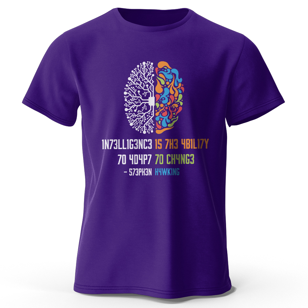 Funny Brain Power Printed 100% - Retro Gaming Style review and price