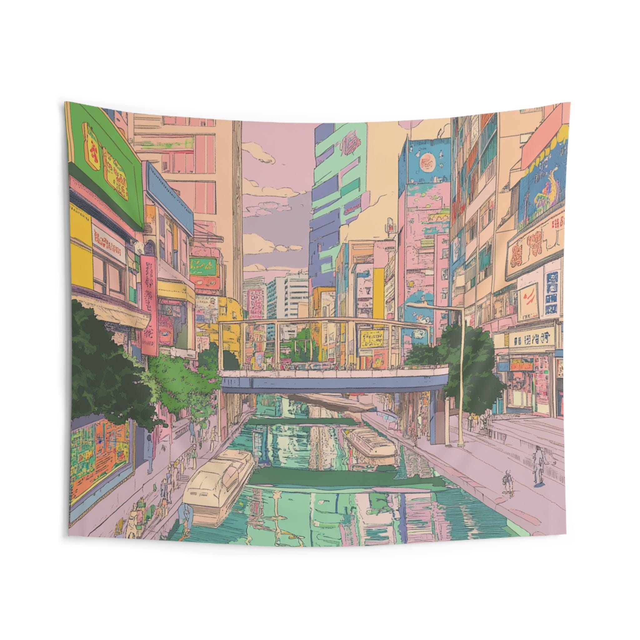 Asian City Vibes Vaporwave Ill - Retro Gaming Vibe review and price
