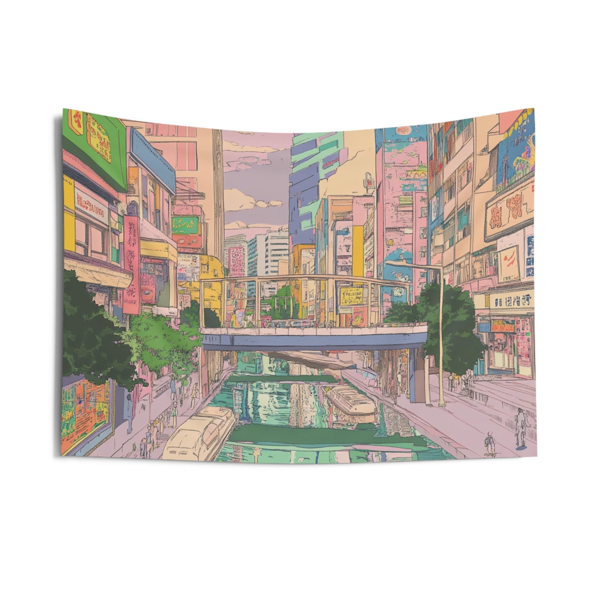 Asian City Vibes Vaporwave Ill - Retro Gaming Vibe review and price