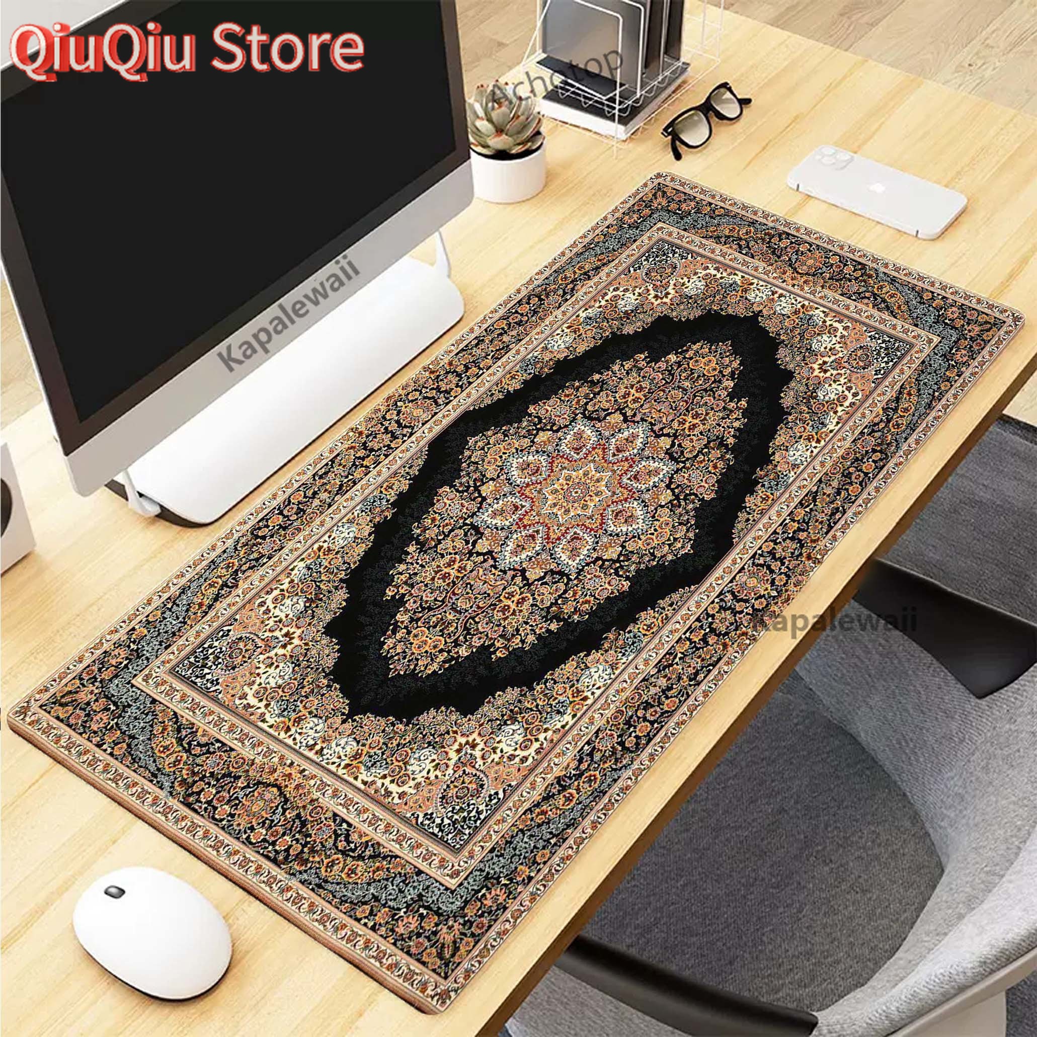 Persian Carpet Mysterious Retr - Retro Gaming Keyboard And Mouse review and price