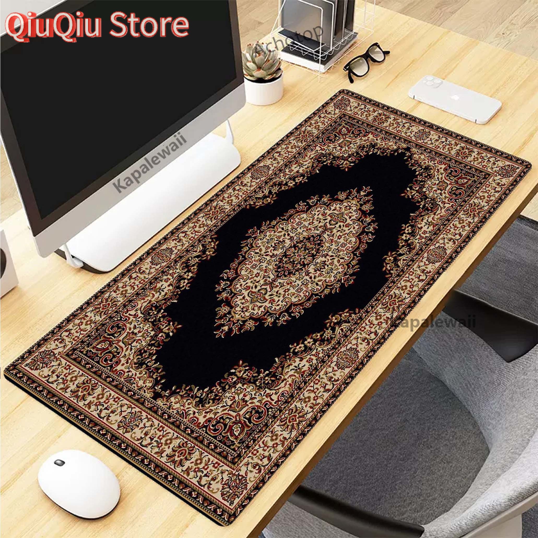 Persian Carpet Mysterious Retr - Retro Gaming Keyboard And Mouse review and price