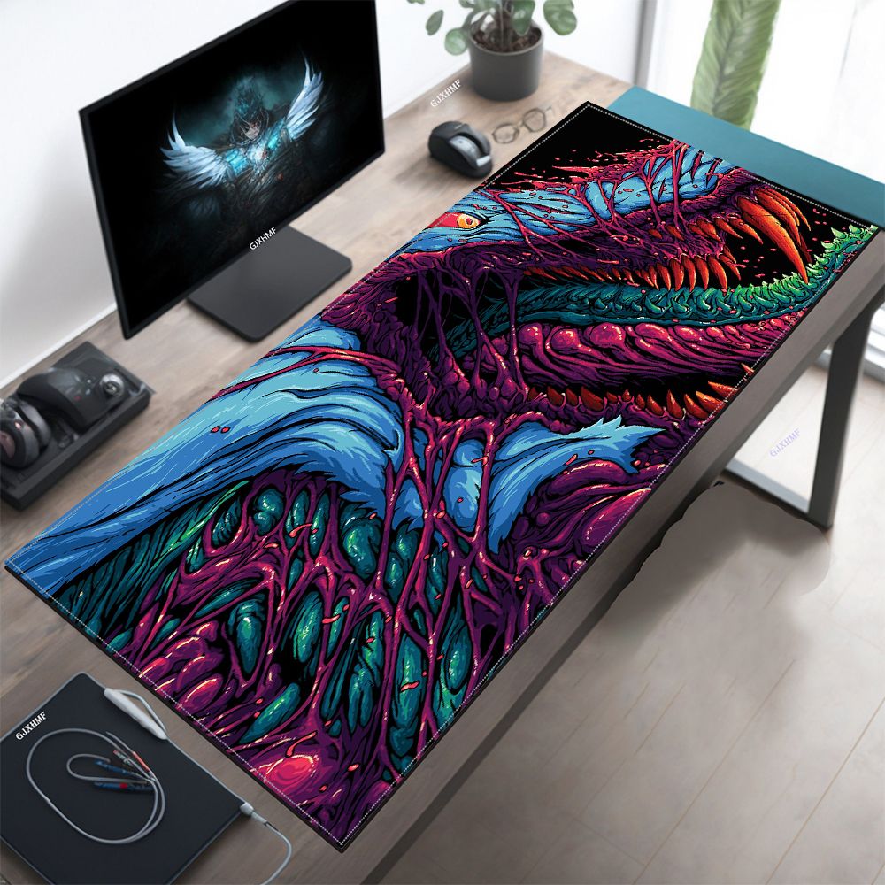 Japan Red Mouse Pad Neon Gore  - Retro Gaming Keyboard And Mouse review and price