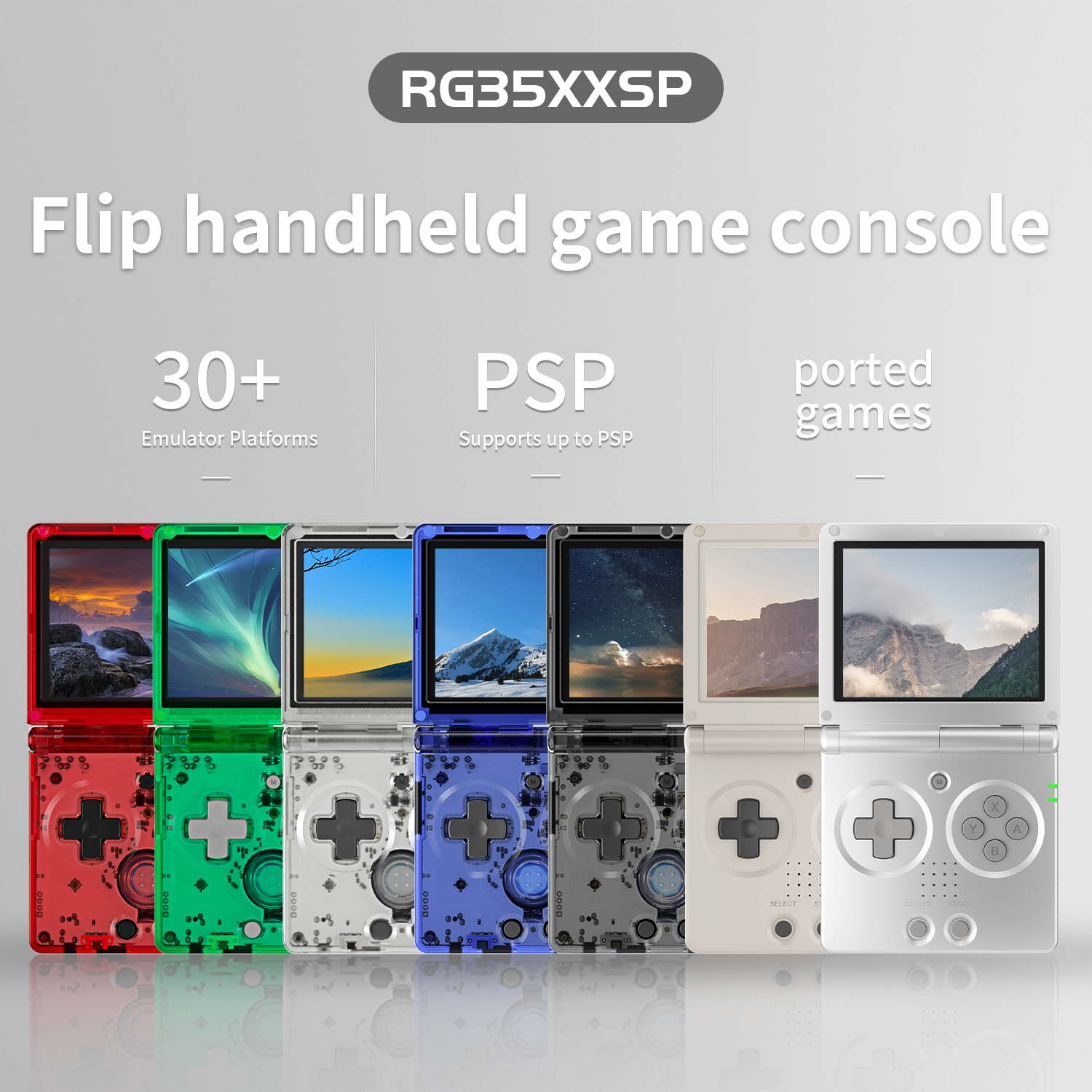 Anbernic RG35XXSP Retro Flip H - Retro Gaming Emulator review and price