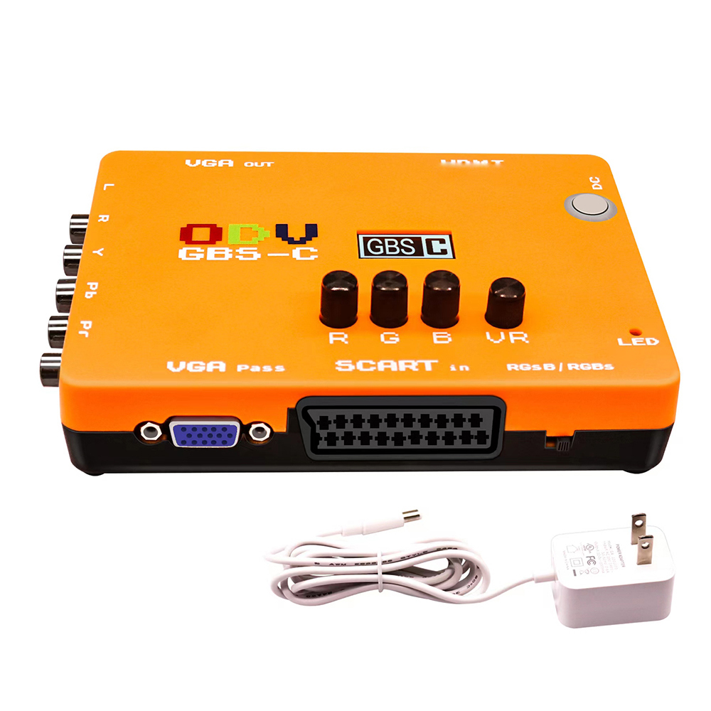 ODV-GBS-C Component/VGA/Scart  - Retro Gaming Emulator review and price
