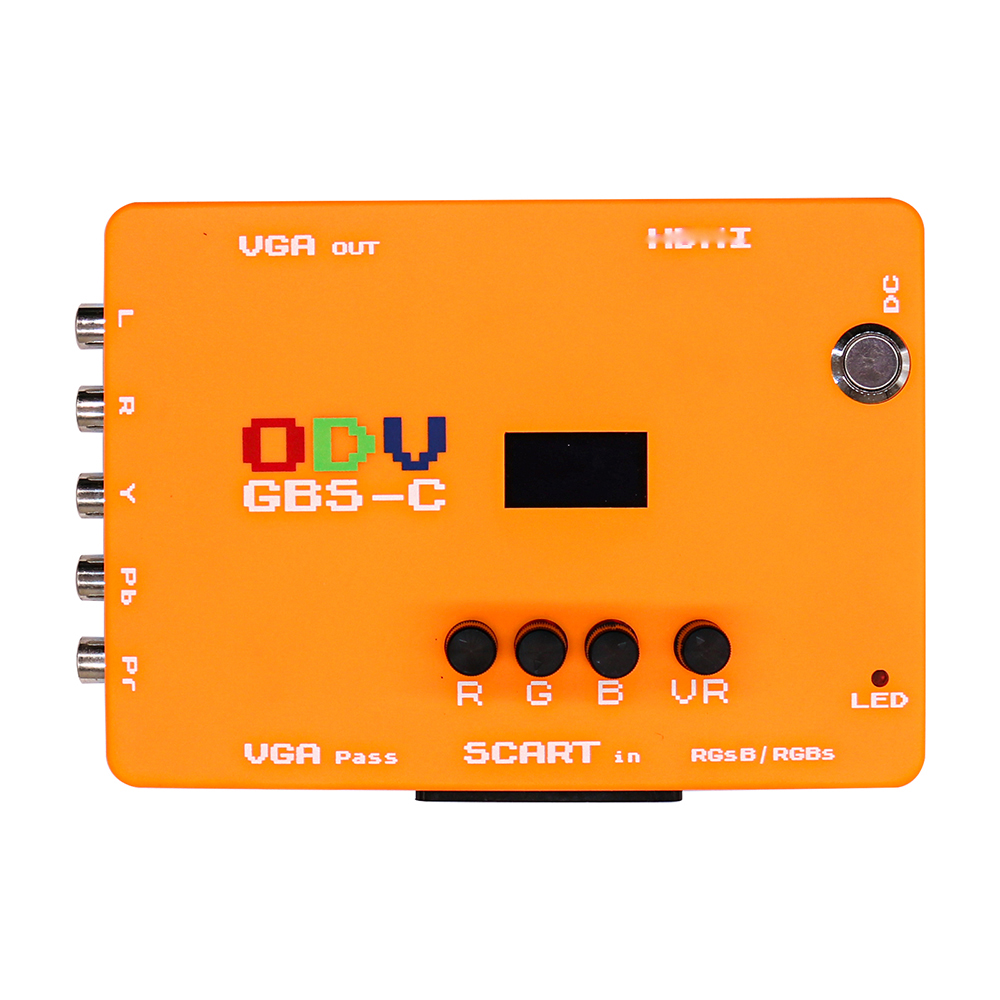 ODV-GBS-C Component/VGA/Scart  - Retro Gaming Emulator review and price