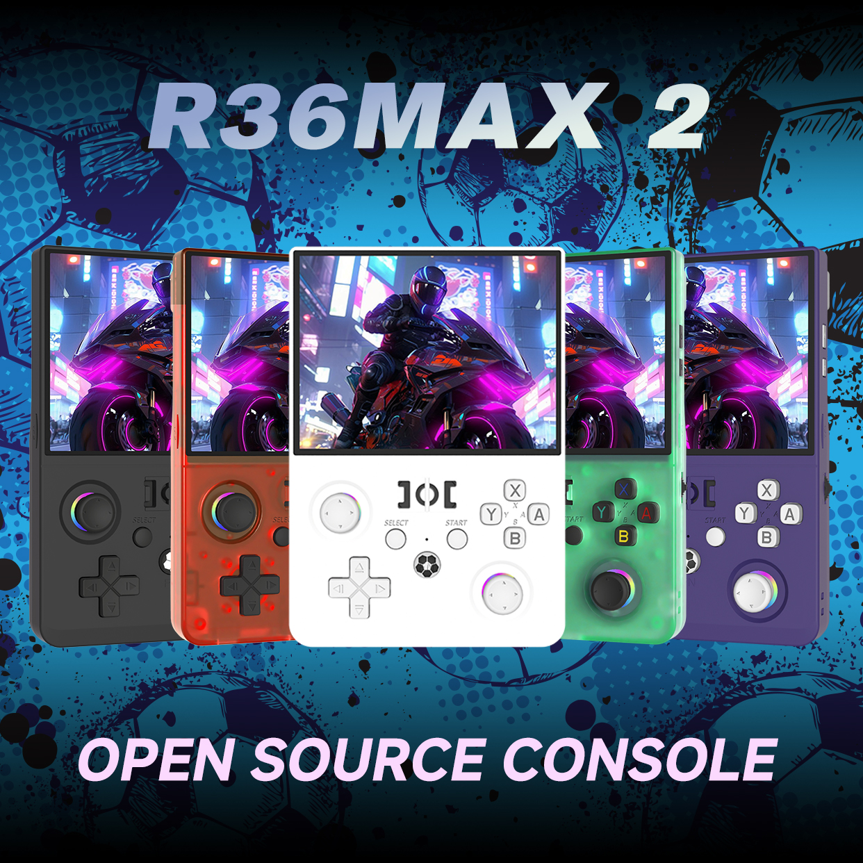 R36 Max2 Linux System Handheld - Retro Gaming Console Handheld review and price