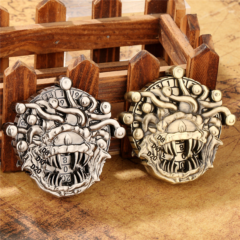 Retro Beholder Shape Metal Dic - Retro Gaming Accessories review and price