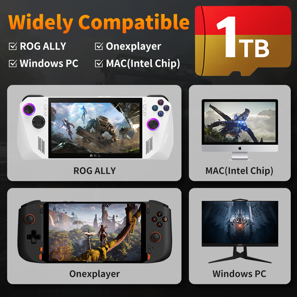 Game TF Card for ROG ALLY/Rog  - Retro Gaming Mini Pc review and price
