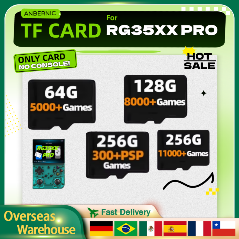 For ANBERNIC RG35XX PRO Memory - Retro Gaming Gif review and price
