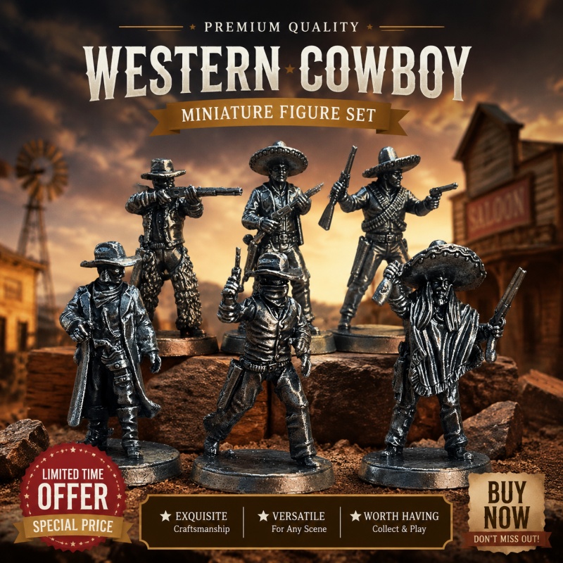 Wild West Cowboy White Copper  - Retro Gaming Gif review and price