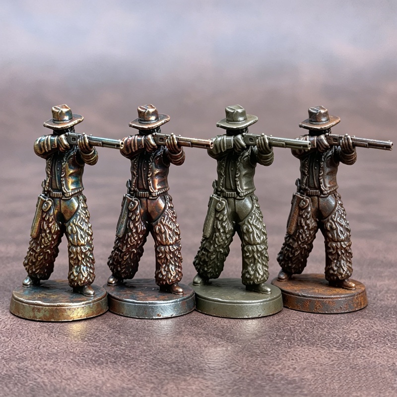 Wild West Cowboy White Copper  - Retro Gaming Gif review and price