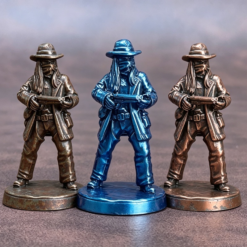 Wild West Cowboy White Copper  - Retro Gaming Gif review and price