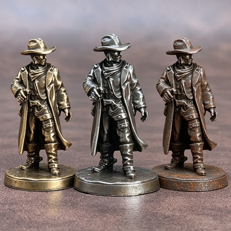 Wild West Cowboy White Copper  - Retro Gaming Gif review and price