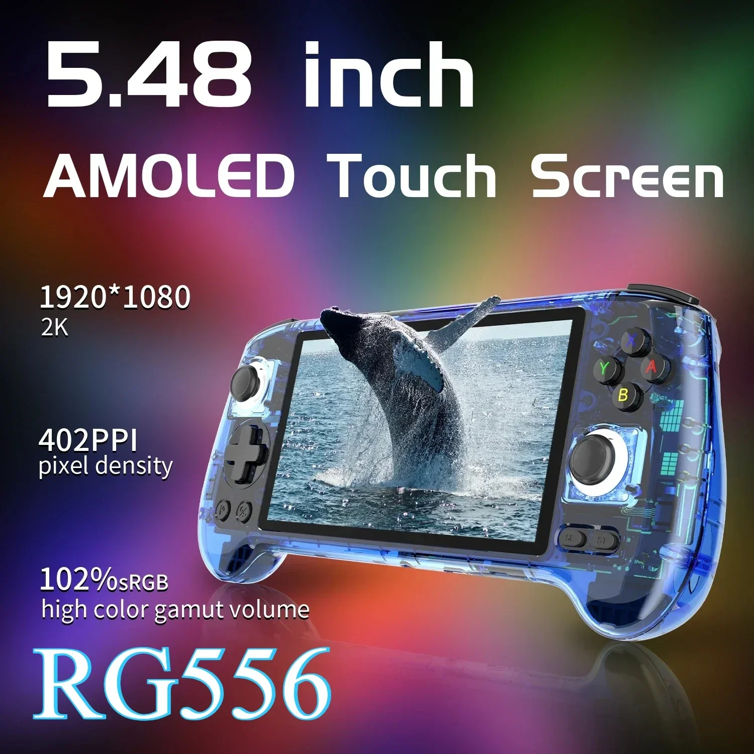 ANBERNIC RG556 Handheld Games  - Retro Gaming Android review and price