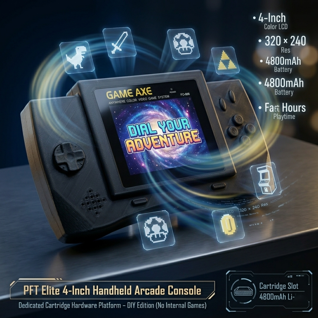 PFT Elite 4-Inch Handheld Arca - Retro Gaming Console Handheld review and price