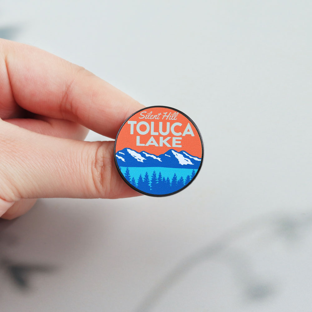 Silent Hill Toluca Lake Enamel - Retro Gaming Gif review and price