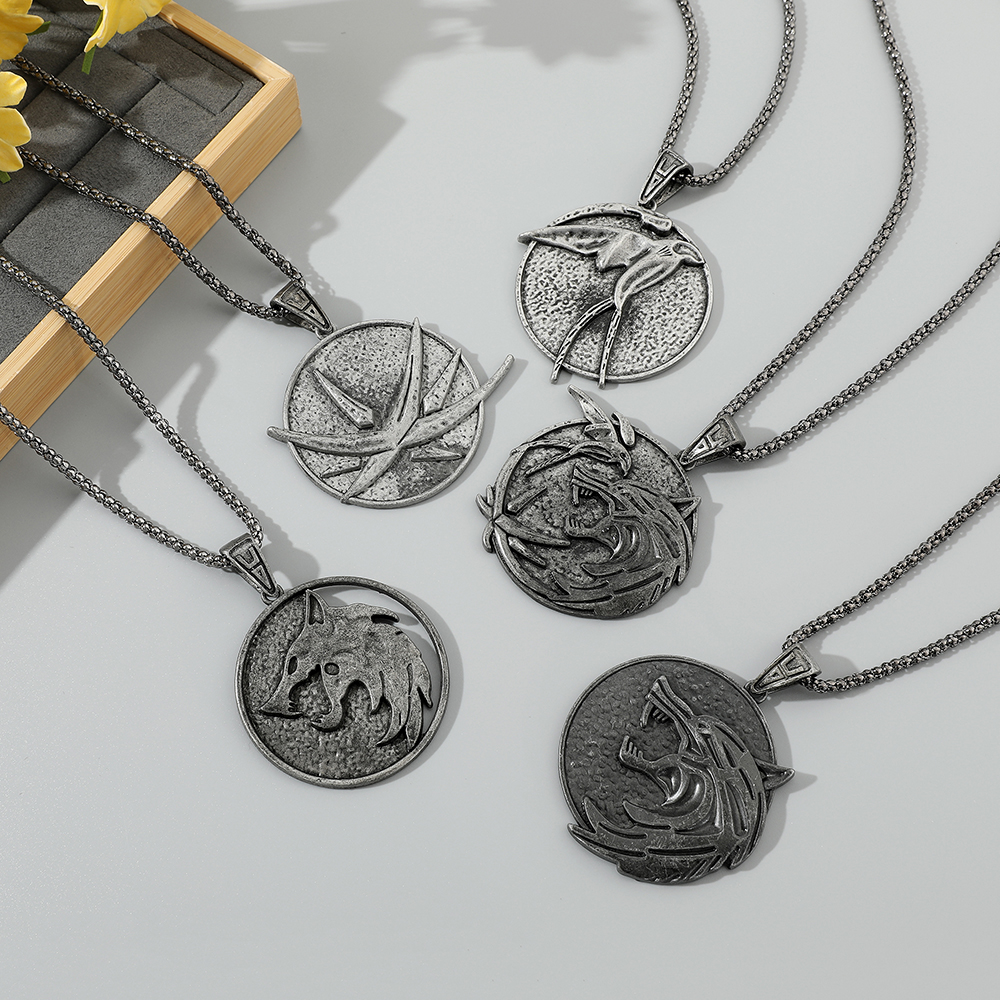 Retro Punk Wizard Necklace Mon - Retro Gaming Gif review and price