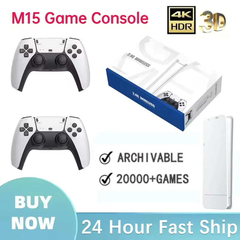 Wireless Gamepads M15 Game Sti - Retro Gaming Console Handheld review and price