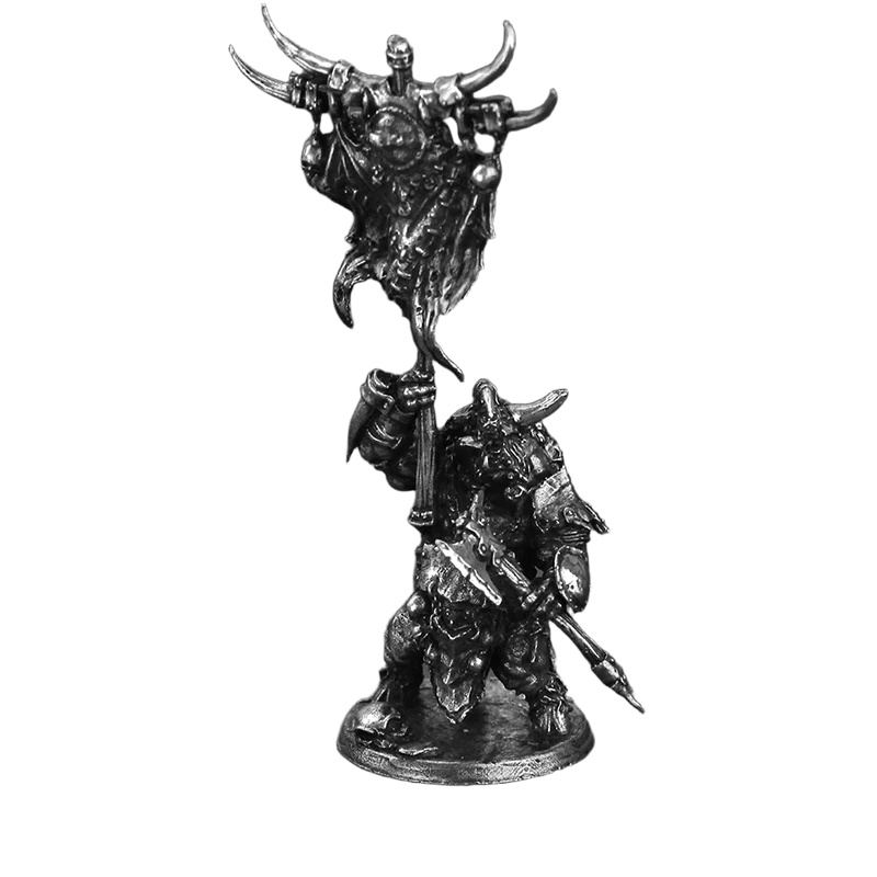 Bull Warrior Metal Figurine Mi - Retro Gaming Gif review and price