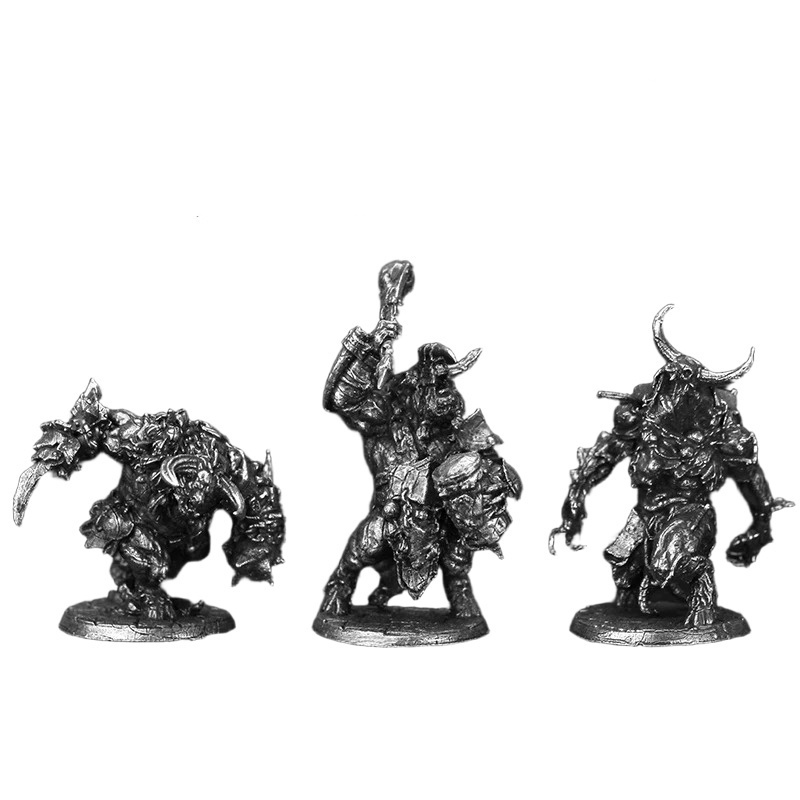 Bull Warrior Metal Figurine Mi - Retro Gaming Gif review and price