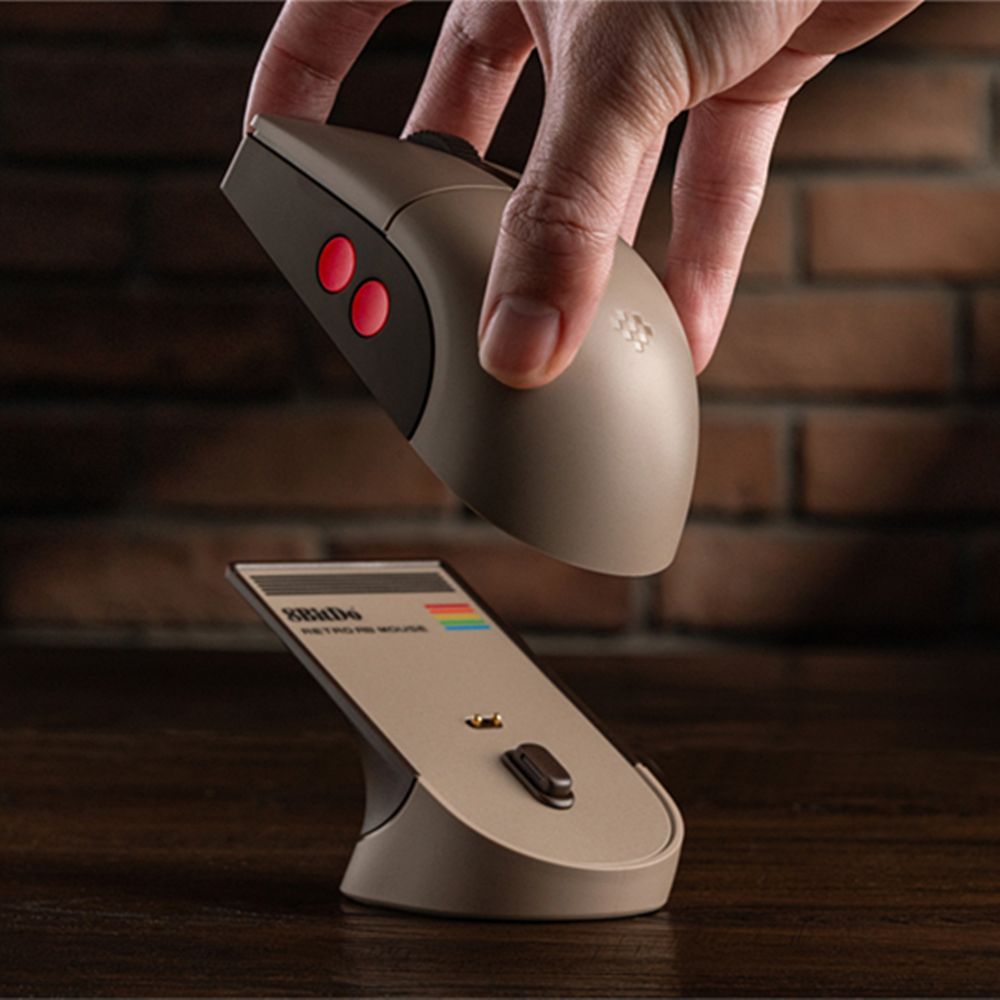 8BitDo Retro R8 Mouse - C64 Ed - Retro Gaming Accessories review and price