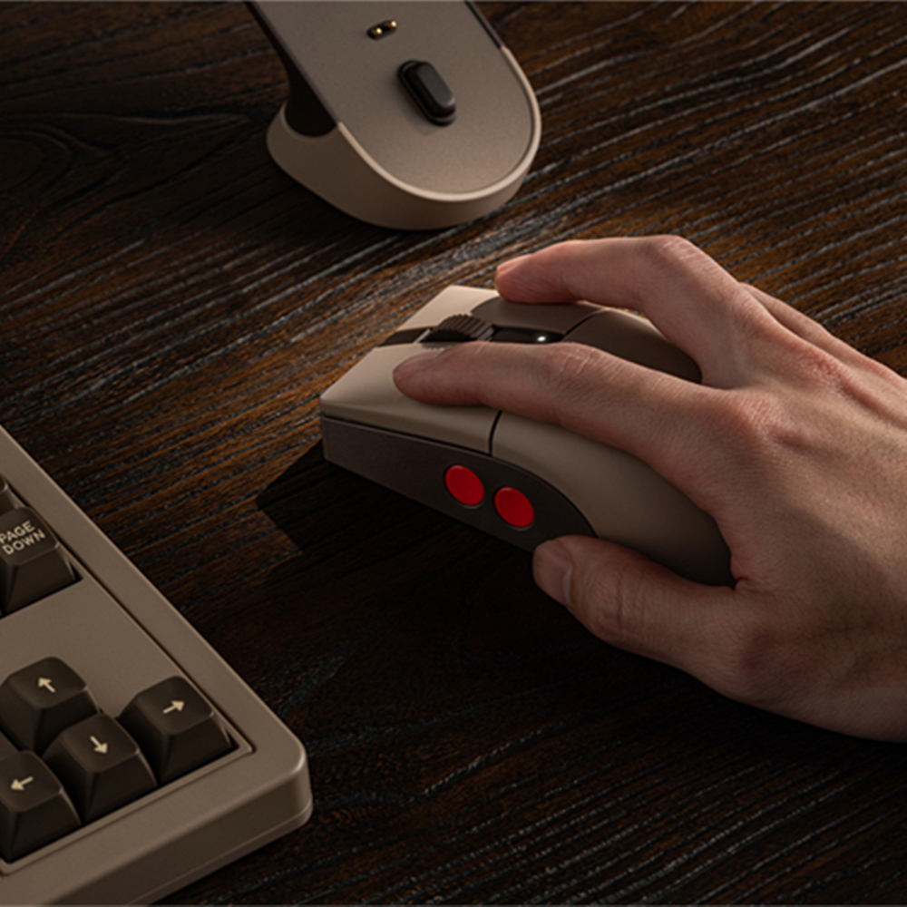 8BitDo Retro R8 Mouse - C64 Ed - Retro Gaming Accessories review and price