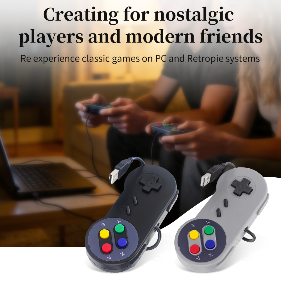 Wired USB Gamepad Retro Gaming - Raspberry Pi Retropie review and price