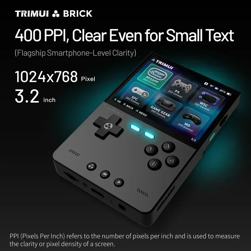 TRIMUI BRICK Retro Handheld Ga - Retro Gaming Console Handheld review and price