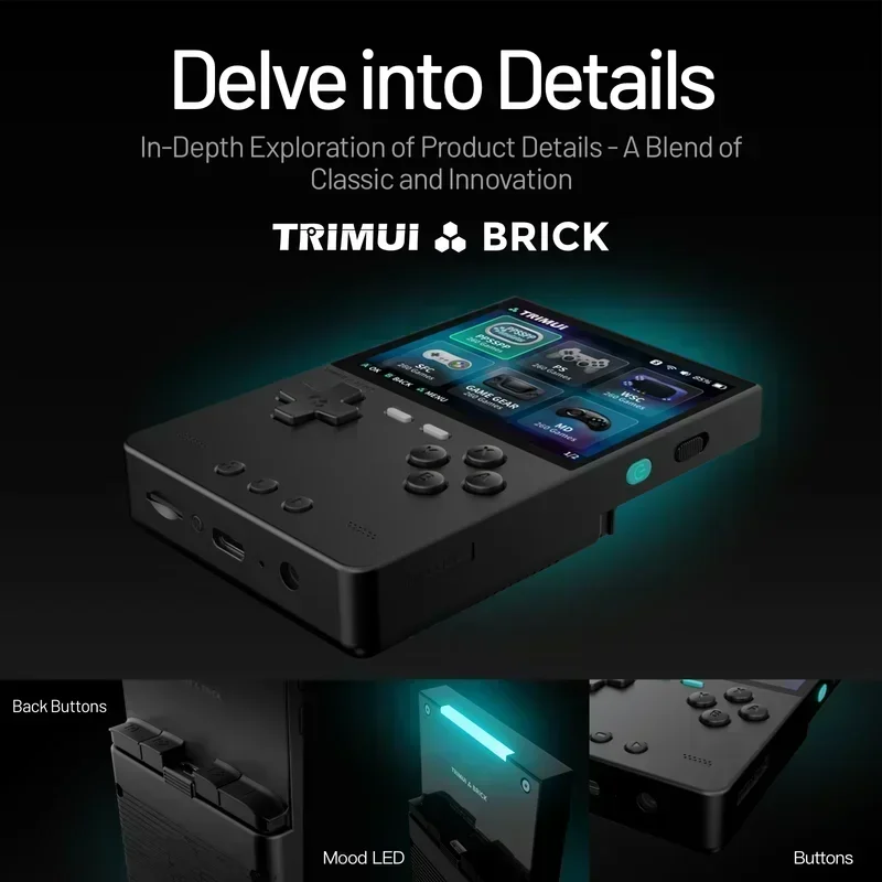 TRIMUI BRICK Retro Handheld Ga - Retro Gaming Console Handheld review and price