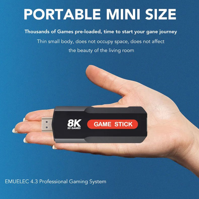 X2 Game Stick HD 4K 8K 3D Cons - Retro Gaming Android review and price