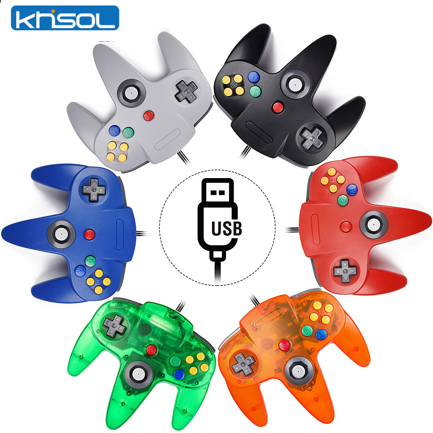 N64 Controller Classic USB Wir - Retro Gaming Accessories review and price