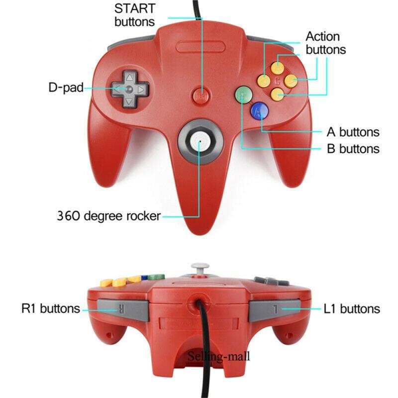 N64 Controller Classic USB Wir - Retro Gaming Accessories review and price