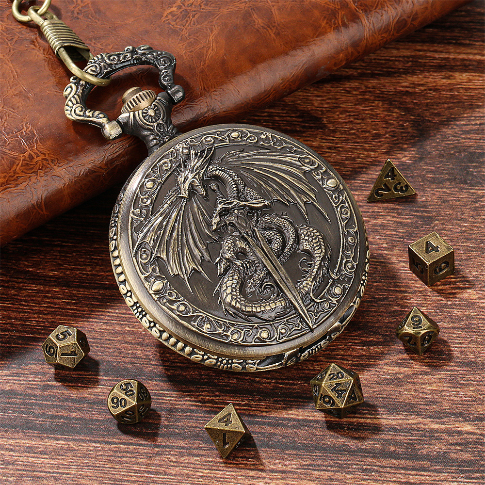 Bronze/Grey Black Sword Dragon - Retro Gaming Gif review and price
