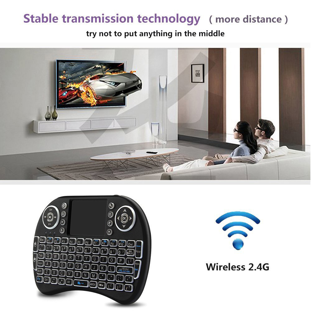 Backlit Mini Wireless Keyboard - Retro Gaming Mini Pc review and price